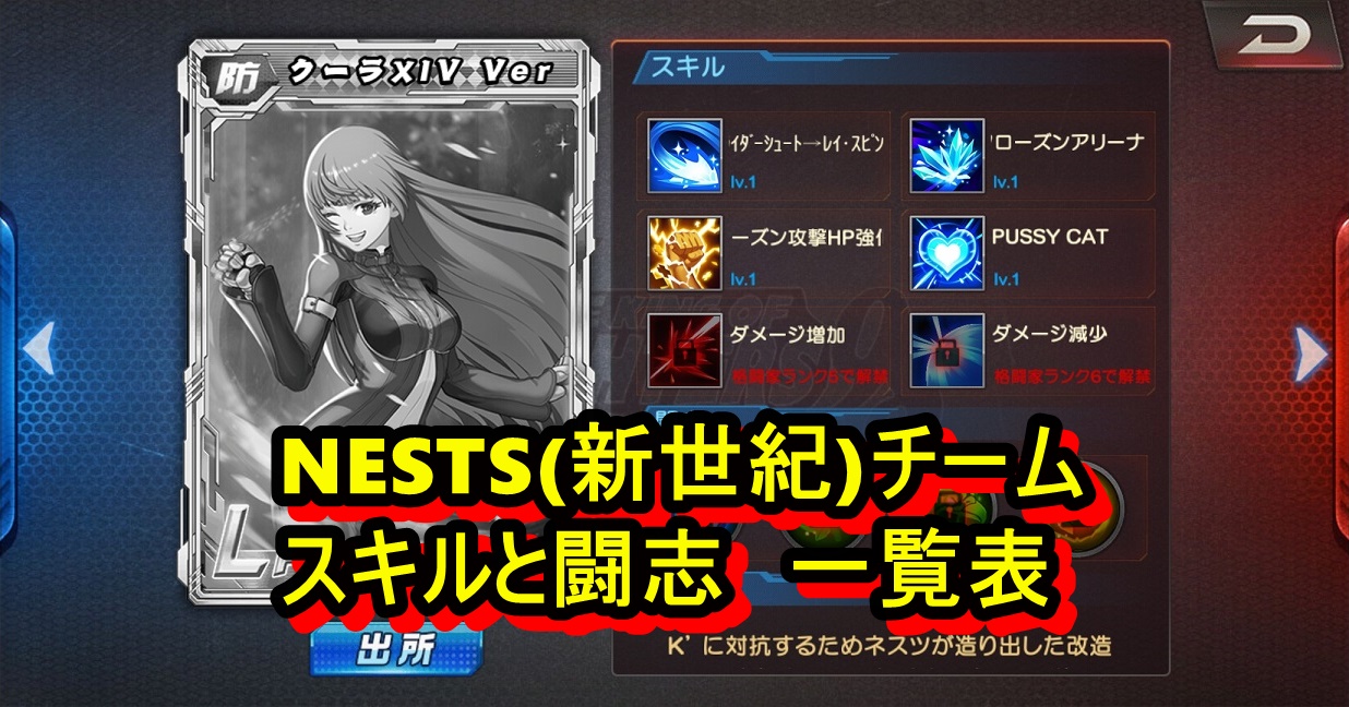 Kof98umol攻略 クーラ フォクシー アンヘル クーラxivの 闘志 と スキル Kof98umol攻略 クーラ フォクシー アンヘル クーラxivの 闘志 と スキル
