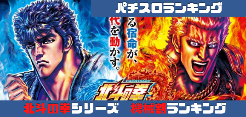 パチスロ 北斗の拳シリーズ 機械割ランキング パチスロ 北斗の拳シリーズ 機械割ランキング